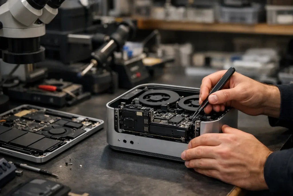 Manutenção Mac Studio em Salvador: quando investigar falhas